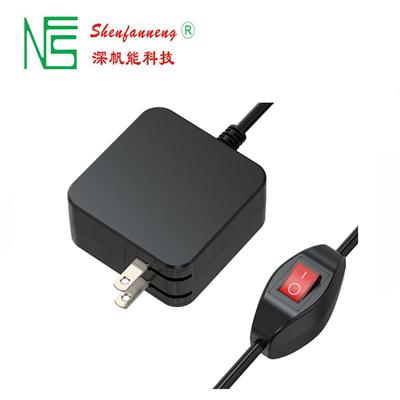 深帆能-12V2A 方形折疊式電源適配器